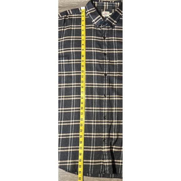Faherty The All Time Plaid Lightweight Flannel Button Up Shirt Men's Size XL - Picture 8 of 10